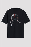 Rambo Siyah Unisex Oversize Tişört T-Shirt