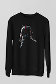 Rambo Siyah Unisex Sweatshirt