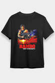 Rambo Siyah Unisex Tişört