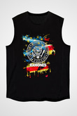 Ramones Siyah Unisex Kolsuz Tişört