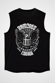 Ramones Siyah Unisex Kolsuz Tişört