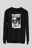 Ramones Siyah Unisex Sweatshirt