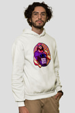 Randy Savage Beyaz Unisex Hoodie