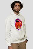 Randy Savage Beyaz Unisex Hoodie