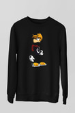 Rayman Siyah Unisex Sweatshirt
