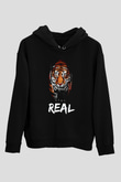 Real Stay KaplanSiyah  Unisex Hoodie