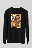 ReCore Siyah Unisex Sweatshirt