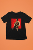 Red Dead Redemption Baskılı Siyah Unisex Çocuk Tişört