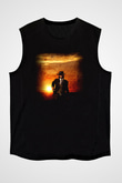 Red Dead Redemption Siyah Unisex Kolsuz Tişört