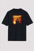 Red Dead Redemption Siyah Unisex Oversize Tişört T-Shirt