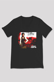 Red Dead Redemption Siyah Unisex V Yaka Tişört T-Shirt