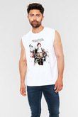 Resident Evil Beyaz Unisex Kolsuz Tişört