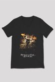 Resident Evil Siyah Unisex V Yaka Tişört