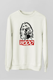 Ric Flair Beyaz Unisex  Sweatshirt