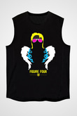 Ric Flair Siyah Unisex Kolsuz Tişört