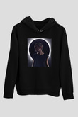 Richie Hawtin Siyah Unisex Kapüşonlu Sweatshirt