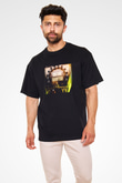 Richie Hawtin Siyah Unisex Oversize Tişört T-Shirt