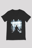 Richie Hawtin Siyah Unisex V Yaka Tişört