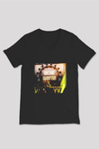 Richie Hawtin Siyah Unisex V Yaka Tişört T-Shirt