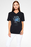 Richie Hawtin Siyah Unisex V Yaka Tişört T-Shirt