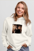 Richie HawtinBaskılı Beyaz Hoodie