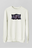 Rift Beyaz Unisex Sweatshirt