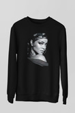 Rihanna Siyah Unisex Sweatshirt