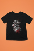 Rise Against Baskılı Siyah Unisex Çocuk Tişört