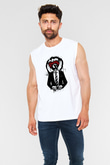 Rise Against Beyaz Unisex Kolsuz Tişört