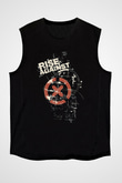 Rise Against Siyah Unisex Kolsuz Tişört