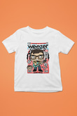 Rivers Cuomo Weezer Baskılı Unisex Beyaz Çocuk Tişört