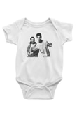 Rizzle Kicks Baskılı Beyaz Unisex Bebek Body - Zıbın