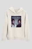 Rizzle Kicks Beyaz Unisex Kapüşonlu Sweatshirt