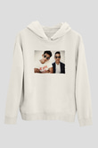 Rizzle Kicks Beyaz Unisex Kapüşonlu Sweatshirt
