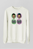 Rizzle Kicks Beyaz Unisex Sweatshirt