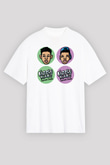 Rizzle Kicks Beyaz Unisex Tişört T-Shirt - TişörtFabrikası