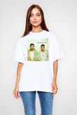 Rizzle Kicks Beyaz Unisex Tişört T-Shirt - TişörtFabrikası