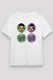 Rizzle Kicks Beyaz Unisex Tişört T-Shirt - TişörtFabrikası