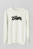 Rob Zombie Beyaz Unisex Sweatshirt