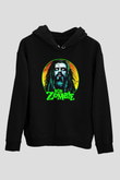 Rob Zombie Siyah Unisex Hoodie