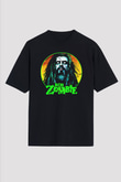 Rob Zombie Siyah Unisex Oversize Tişört T-Shirt