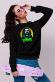 Rob Zombie Siyah Unisex Sweatshirt