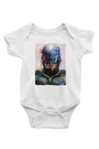 RoboCop Beyaz Bebek Body - Zıbın