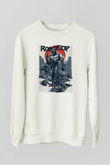 RoboCop Beyaz Unisex Sweatshirt