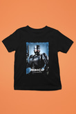RoboCop Siyah Unisex Çocuk Tişört