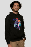 RoboCop Siyah Unisex Hoodie