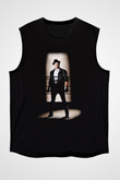 Rocky Siyah Unisex Kolsuz Tişört