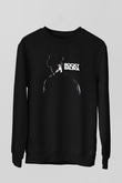 Rocky Siyah Unisex Sweatshirt