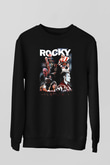 Rocky Siyah Unisex Sweatshirt