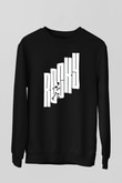 Rocky Siyah Unisex Sweatshirt